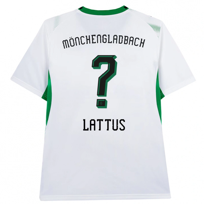 Danxen Heren Emma Lattus #0 Wit Zwart Groen Thuisshirt Thuistenue 2026/27 T-Shirt België