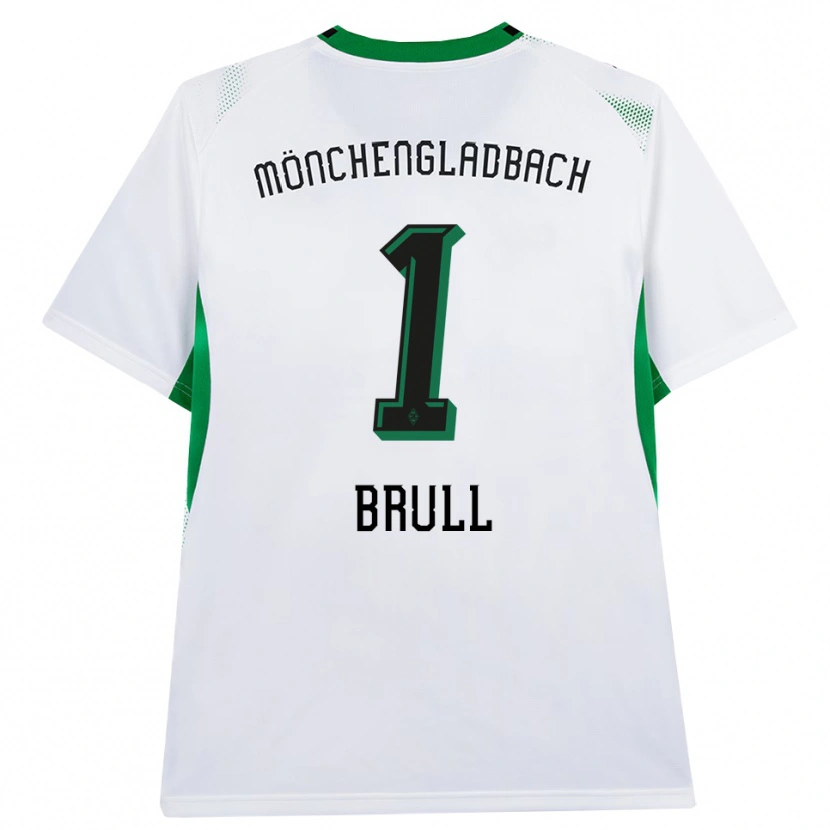 Danxen Heren Maximilian Brüll #1 Wit Zwart Groen Thuisshirt Thuistenue 2026/27 T-Shirt België
