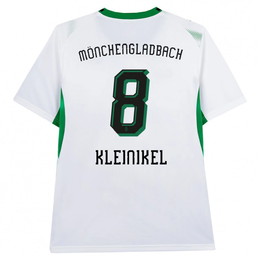 Danxen Heren Nadja Kleinikel #8 Wit Zwart Groen Thuisshirt Thuistenue 2026/27 T-Shirt België