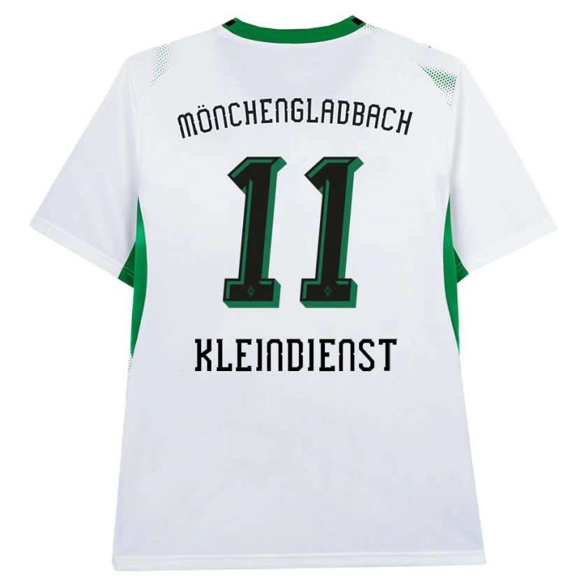 Danxen Heren Tim Kleindienst #11 Wit Zwart Groen Thuisshirt Thuistenue 2026/27 T-Shirt België