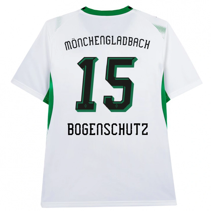 Danxen Heren Kerstin Bogenschutz #15 Wit Zwart Groen Thuisshirt Thuistenue 2026/27 T-Shirt België