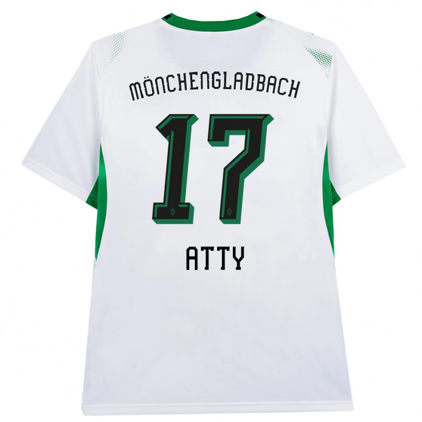 Danxen Heren Yassir Atty #17 Wit Zwart Groen Thuisshirt Thuistenue 2026/27 T-Shirt België