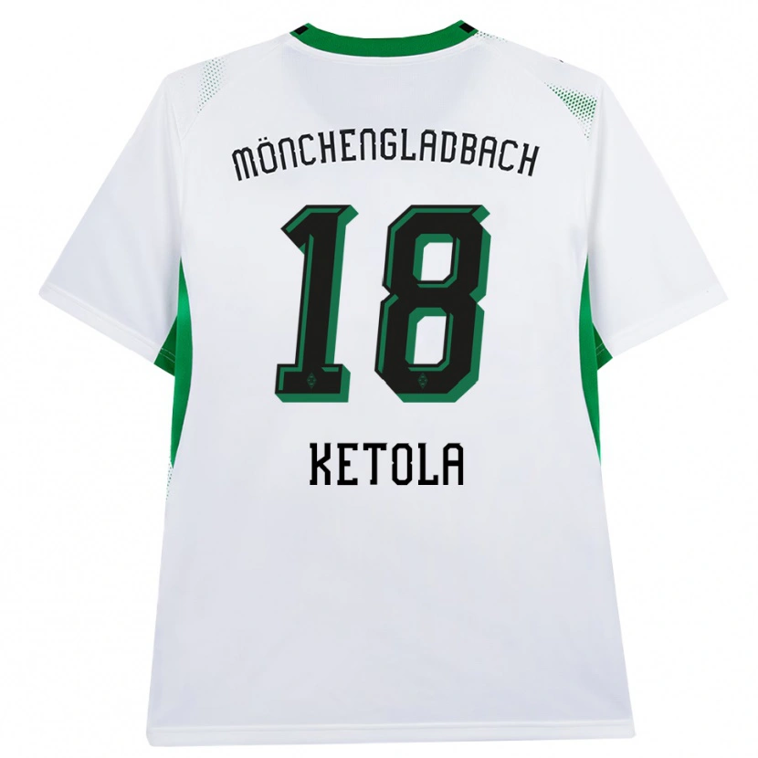 Danxen Heren Sulo Ketola #18 Wit Zwart Groen Thuisshirt Thuistenue 2026/27 T-Shirt België