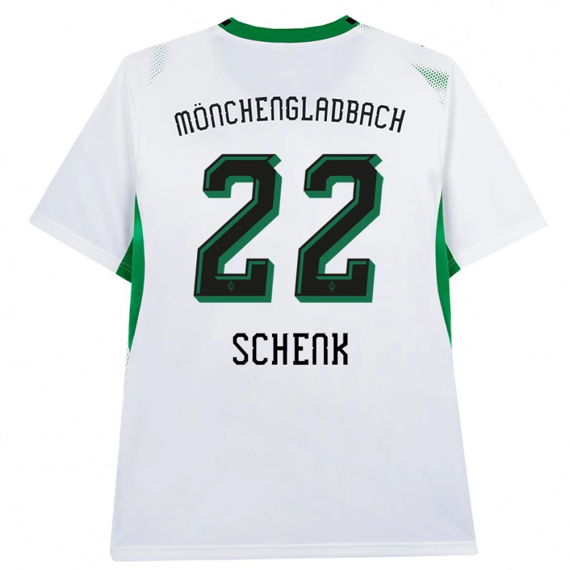 Danxen Heren Isabel Schenk #22 Wit Zwart Groen Thuisshirt Thuistenue 2026/27 T-Shirt België