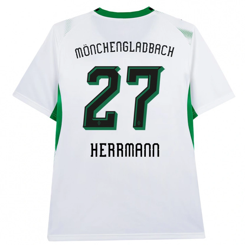 Danxen Heren Michelle Herrmann #27 Wit Zwart Groen Thuisshirt Thuistenue 2026/27 T-Shirt België
