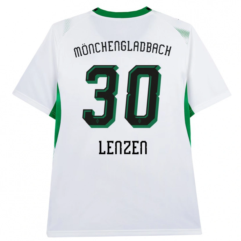 Danxen Heren Hannah Lenzen #30 Wit Zwart Groen Thuisshirt Thuistenue 2026/27 T-Shirt België