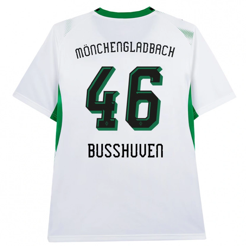 Danxen Heren Alina Busshuven #46 Wit Zwart Groen Thuisshirt Thuistenue 2026/27 T-Shirt België