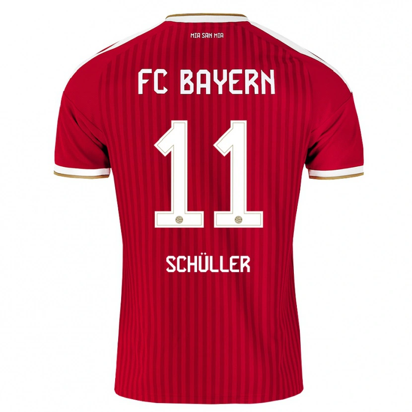 Danxen Heren Lea Schüller #11 Rood Wit Blauw Thuisshirt Thuistenue 2026/27 T-Shirt België