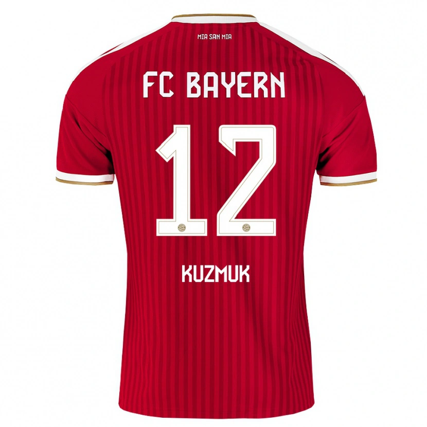 Danxen Heren Mark Kuzmuk #12 Rood Wit Blauw Thuisshirt Thuistenue 2026/27 T-Shirt België