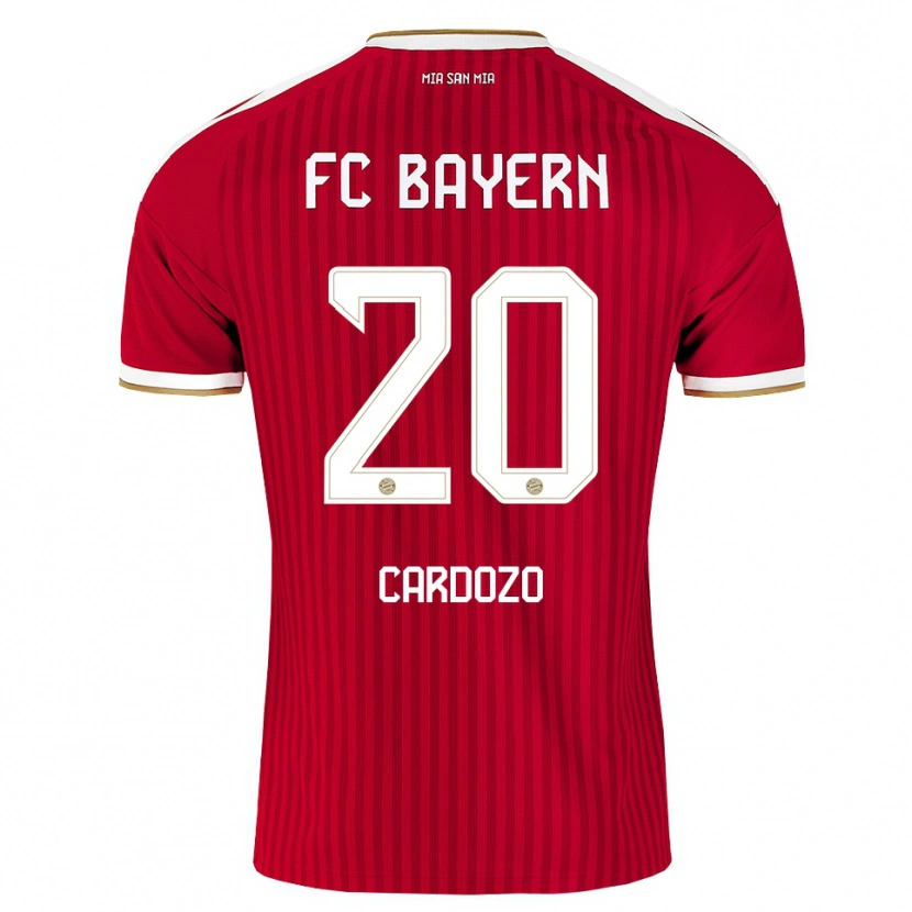 Danxen Heren Maycon Cardozo #20 Rood Wit Blauw Thuisshirt Thuistenue 2026/27 T-Shirt België