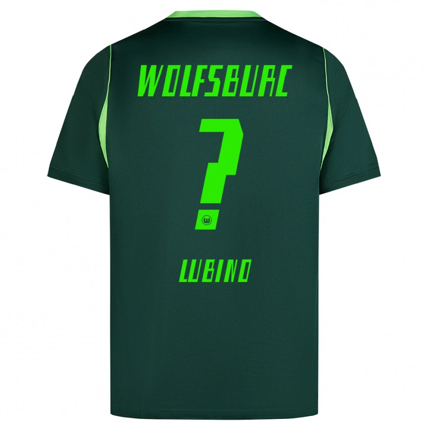 Danxen Heren Francesco Lubino #0 Donkergroen Wit Thuisshirt Thuistenue 2026/27 T-Shirt België