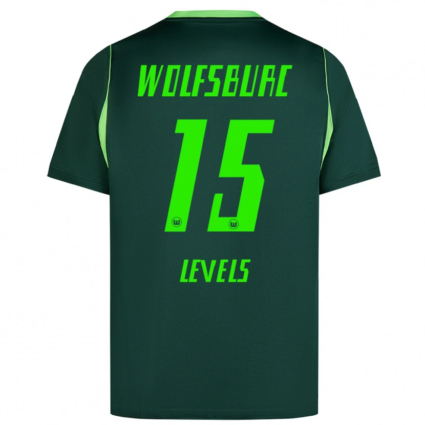 Danxen Heren Janou Levels #15 Donkergroen Wit Thuisshirt Thuistenue 2026/27 T-Shirt België