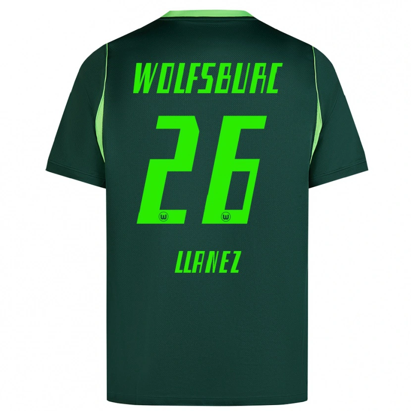 Danxen Heren Ulysses Llanez #26 Donkergroen Wit Thuisshirt Thuistenue 2026/27 T-Shirt België
