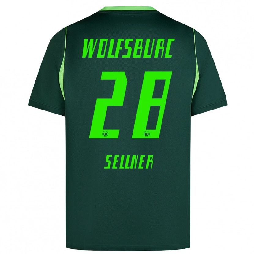 Danxen Heren Tabea Sellner #28 Donkergroen Wit Thuisshirt Thuistenue 2026/27 T-Shirt België
