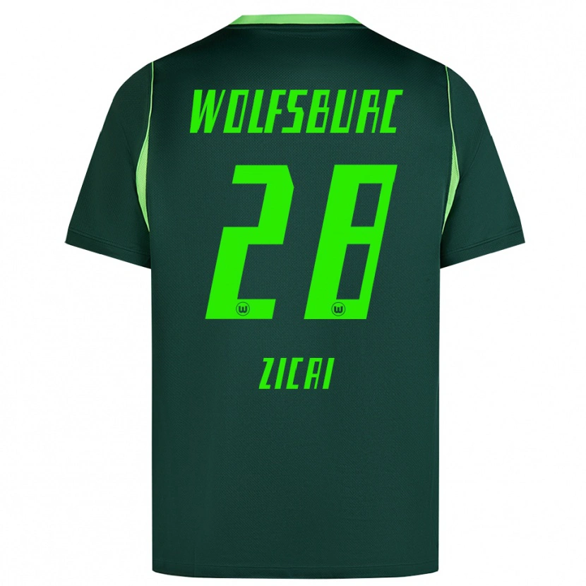 Danxen Heren Cora Zicai #28 Donkergroen Wit Thuisshirt Thuistenue 2026/27 T-Shirt België