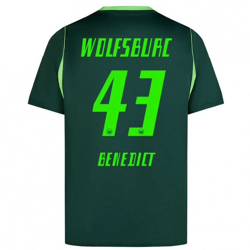 Danxen Heren Trevor Benedict #43 Donkergroen Wit Thuisshirt Thuistenue 2026/27 T-Shirt België