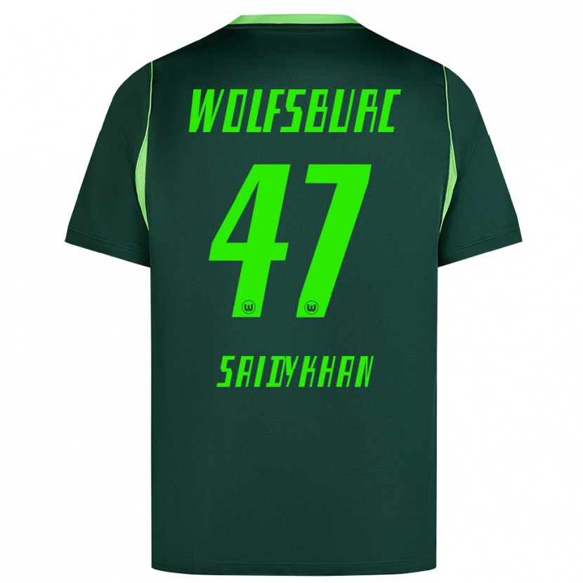 Danxen Heren Ibrahim Saidykhan #47 Donkergroen Wit Thuisshirt Thuistenue 2026/27 T-Shirt België