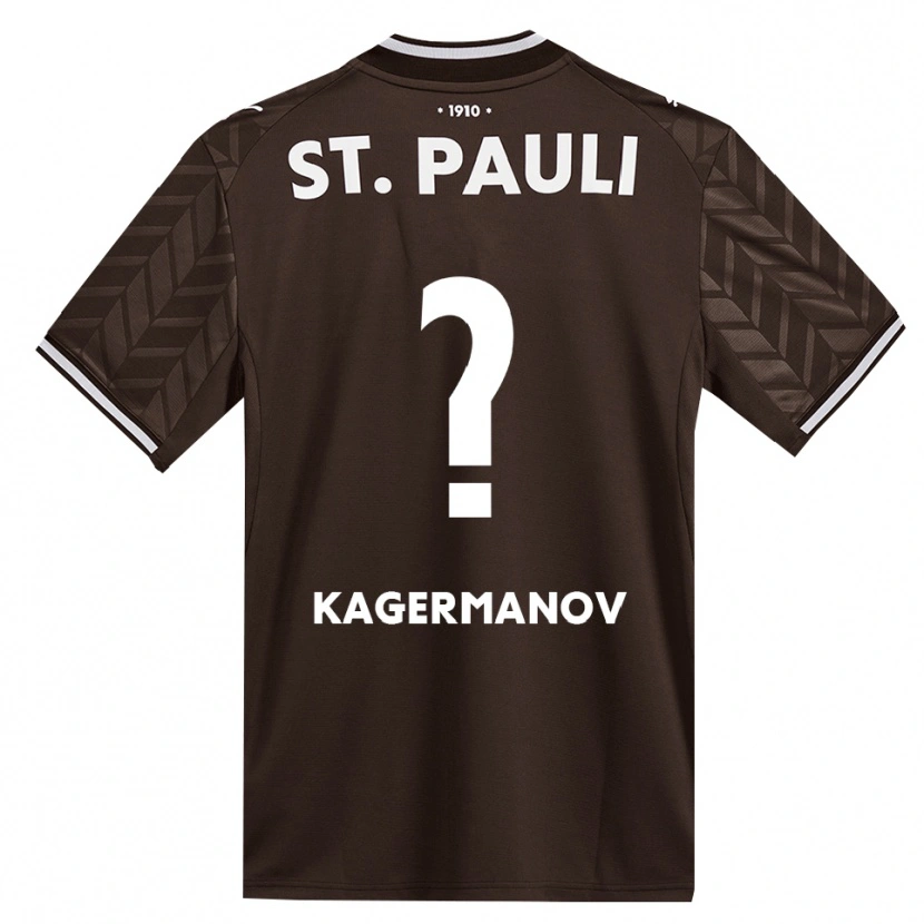 Danxen Heren Muslim Kagermanov #0 Cafe Wit Thuisshirt Thuistenue 2026/27 T-Shirt België