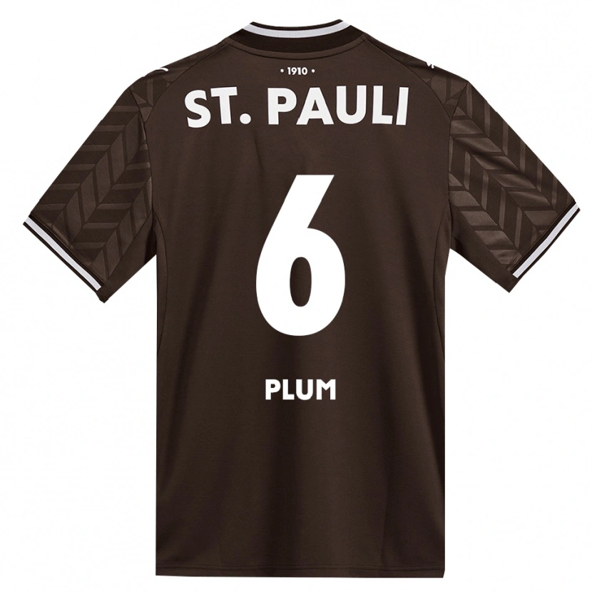 Danxen Heren Sebastian Plum #6 Cafe Wit Thuisshirt Thuistenue 2026/27 T-Shirt België