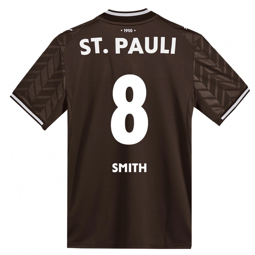 Danxen Heren Eric Smith #8 Cafe Wit Thuisshirt Thuistenue 2026/27 T-Shirt België