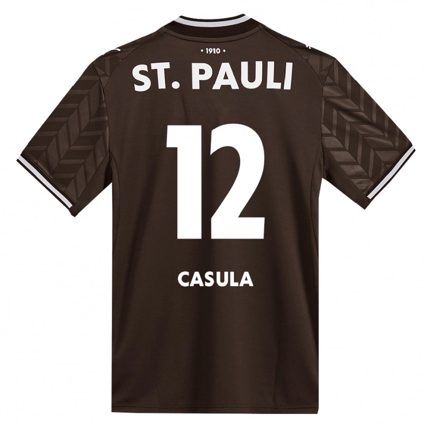 Danxen Heren David Casula #12 Cafe Wit Thuisshirt Thuistenue 2026/27 T-Shirt België