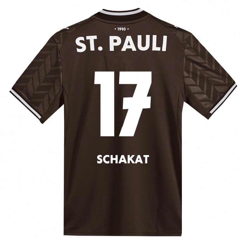 Danxen Heren Julian Schakat #17 Cafe Wit Thuisshirt Thuistenue 2026/27 T-Shirt België