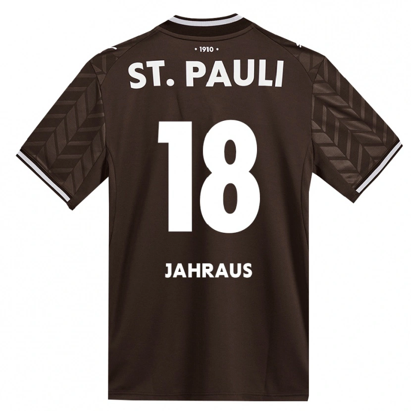 Danxen Heren Luis Jahraus #18 Cafe Wit Thuisshirt Thuistenue 2026/27 T-Shirt België