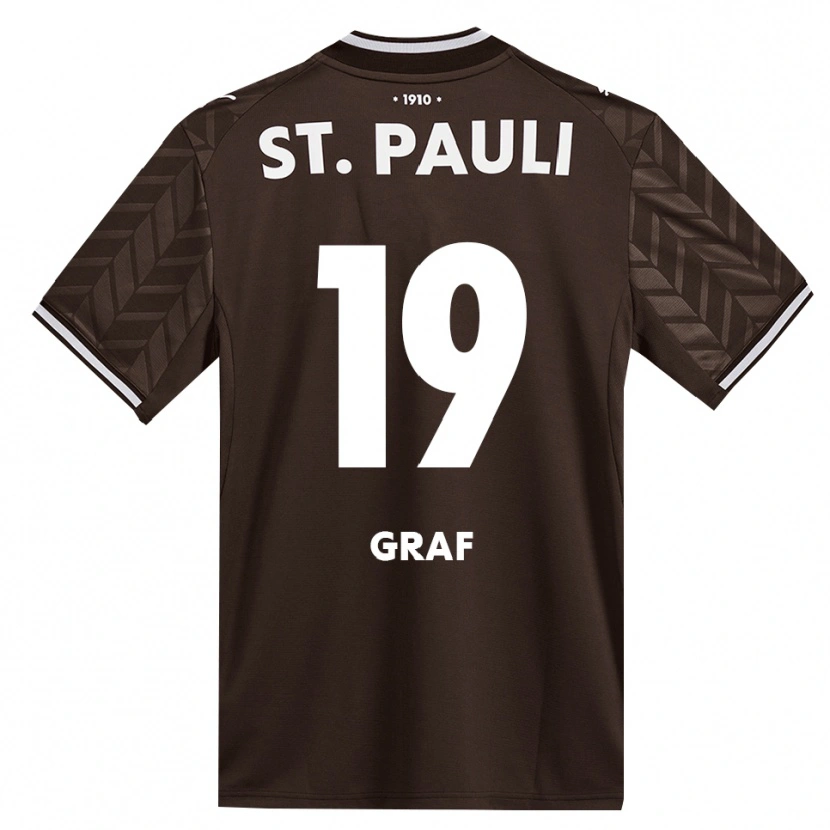 Danxen Heren Alexander Graf #19 Cafe Wit Thuisshirt Thuistenue 2026/27 T-Shirt België