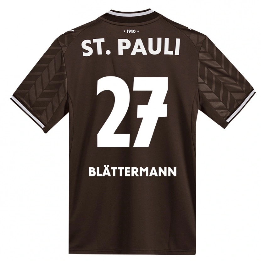 Danxen Heren Levin Blättermann #27 Cafe Wit Thuisshirt Thuistenue 2026/27 T-Shirt België