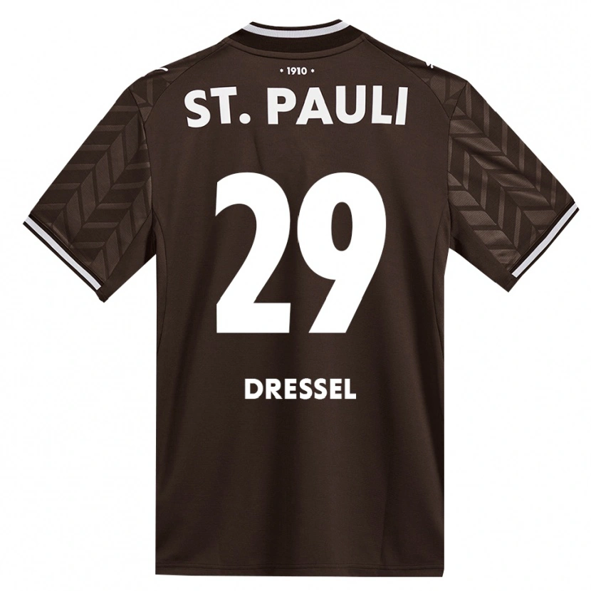 Danxen Heren Henry Dressel #29 Cafe Wit Thuisshirt Thuistenue 2026/27 T-Shirt België