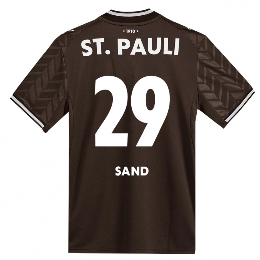 Danxen Heren Christoffer Sand #29 Cafe Wit Thuisshirt Thuistenue 2026/27 T-Shirt België