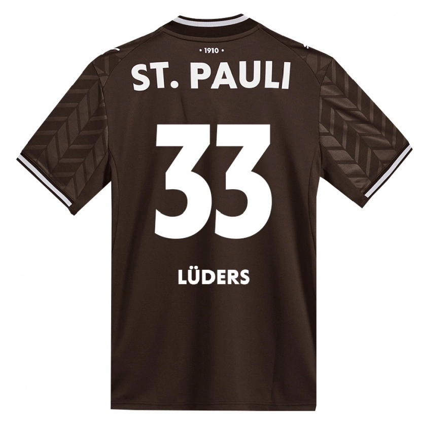 Danxen Heren Ben Lüders #33 Cafe Wit Thuisshirt Thuistenue 2026/27 T-Shirt België