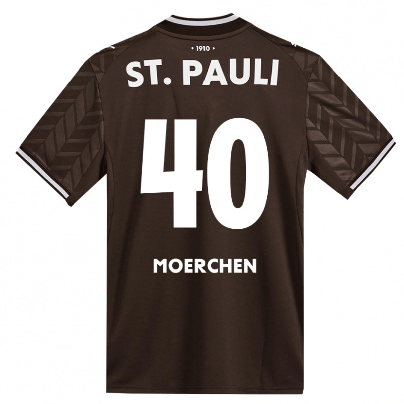 Danxen Heren Theo Moerchen #40 Cafe Wit Thuisshirt Thuistenue 2026/27 T-Shirt België
