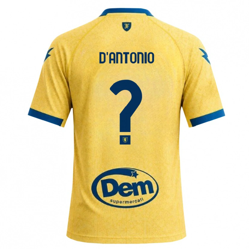 Danxen Heren Giuseppe D'antonio #0 Khaki Zwart Blauw Thuisshirt Thuistenue 2026/27 T-Shirt België