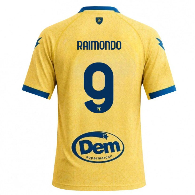 Danxen Heren Antonio Raimondo #9 Khaki Zwart Blauw Thuisshirt Thuistenue 2026/27 T-Shirt België