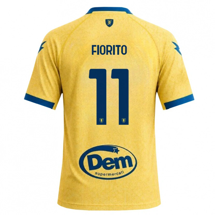 Danxen Heren Loris Fiorito #11 Khaki Zwart Blauw Thuisshirt Thuistenue 2026/27 T-Shirt België
