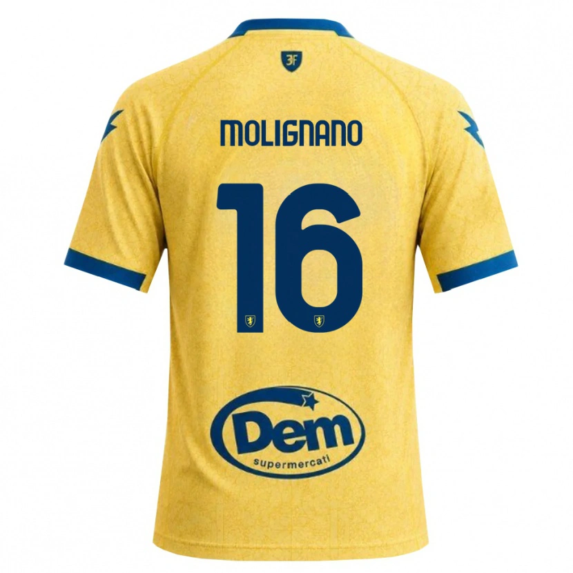 Danxen Heren Gaetano Molignano #16 Khaki Zwart Blauw Thuisshirt Thuistenue 2026/27 T-Shirt België