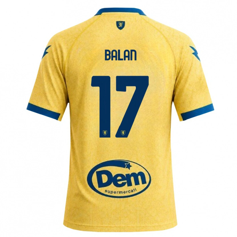 Danxen Heren Raul Balan #17 Khaki Zwart Blauw Thuisshirt Thuistenue 2026/27 T-Shirt België