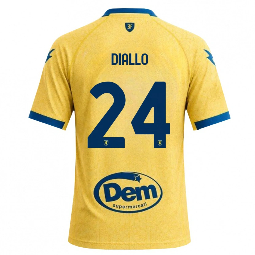 Danxen Heren Abdoul Diallo #24 Khaki Zwart Blauw Thuisshirt Thuistenue 2026/27 T-Shirt België