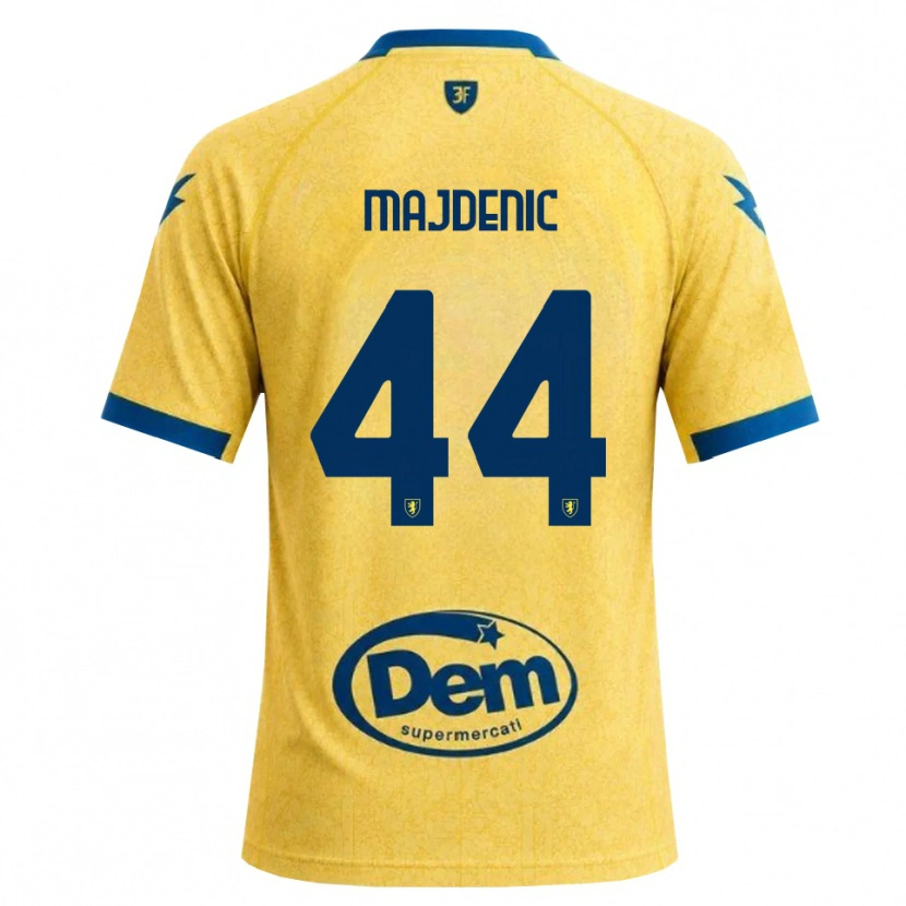 Danxen Heren Fran Majdenic #44 Khaki Zwart Blauw Thuisshirt Thuistenue 2026/27 T-Shirt België