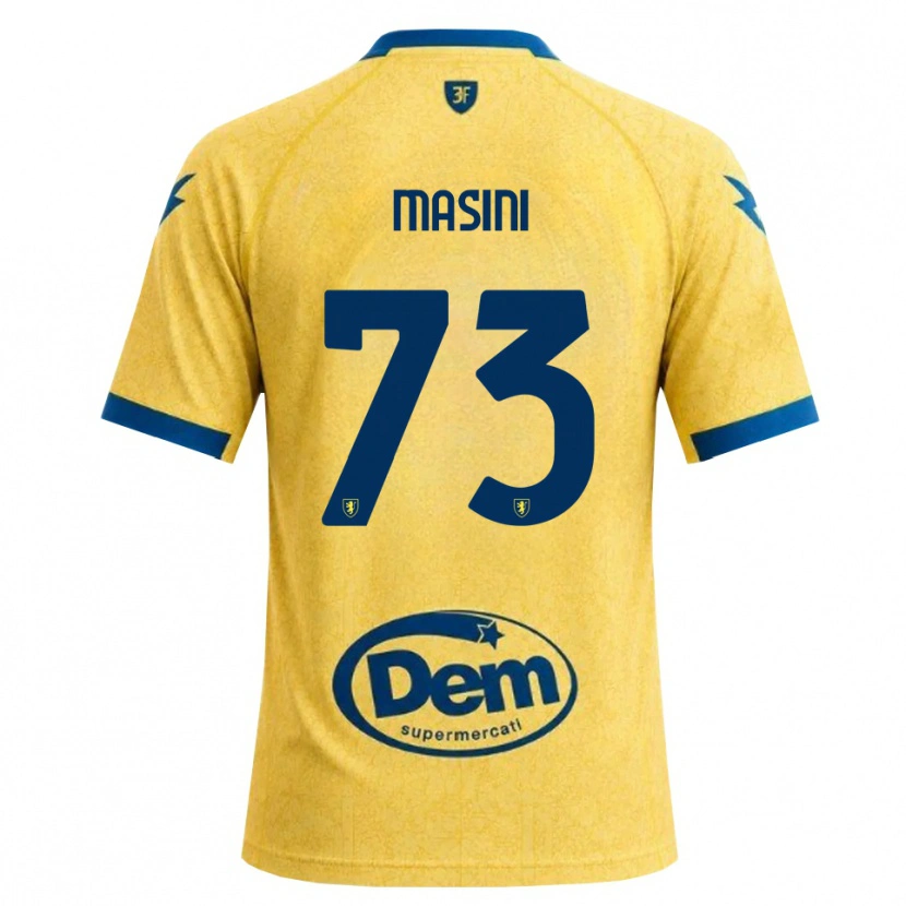 Danxen Heren Patrizio Masini #73 Khaki Zwart Blauw Thuisshirt Thuistenue 2026/27 T-Shirt België