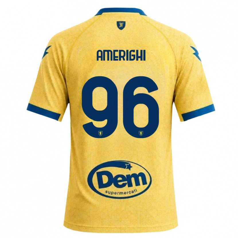 Danxen Heren Igor Amerighi #96 Khaki Zwart Blauw Thuisshirt Thuistenue 2026/27 T-Shirt België