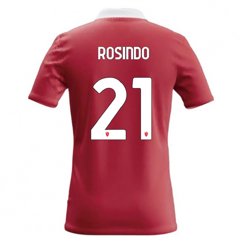 Danxen Heren Rosindo Zanni #21 Rood Wit Thuisshirt Thuistenue 2026/27 T-Shirt België