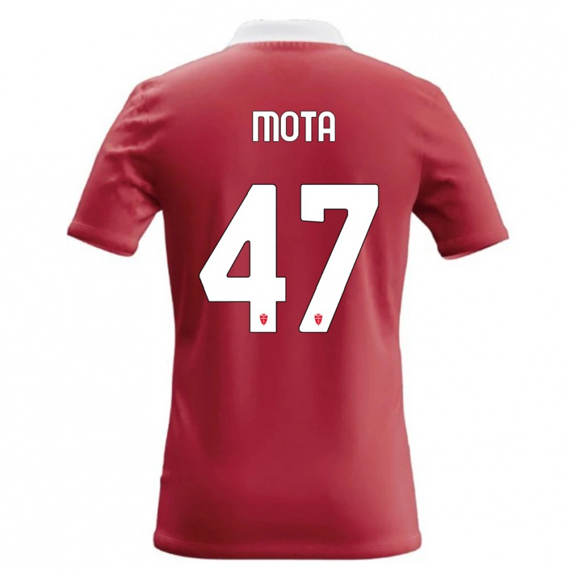 Danxen Heren Dany Mota #47 Rood Wit Thuisshirt Thuistenue 2026/27 T-Shirt België