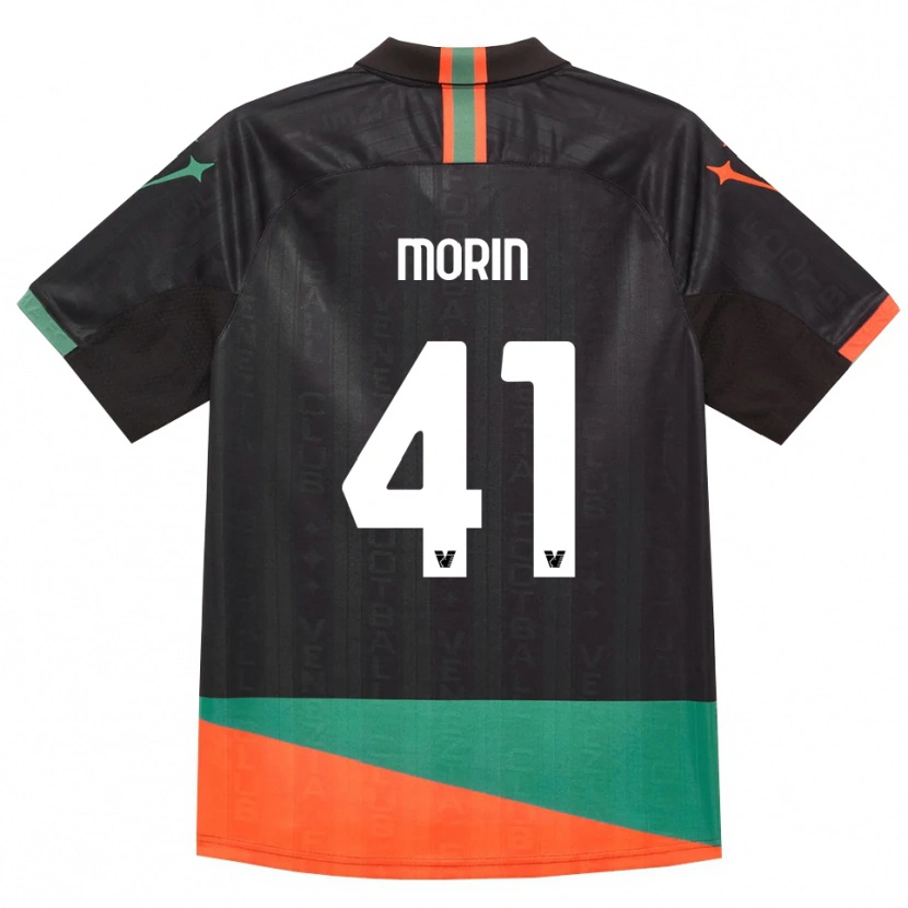 Danxen Heren Elena Morin #41 Zwart Oranje Groen Thuisshirt Thuistenue 2026/27 T-Shirt België