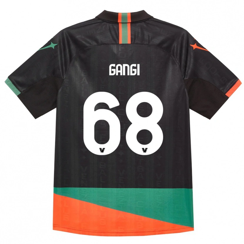 Danxen Heren Chiara Gangi #68 Zwart Oranje Groen Thuisshirt Thuistenue 2026/27 T-Shirt België