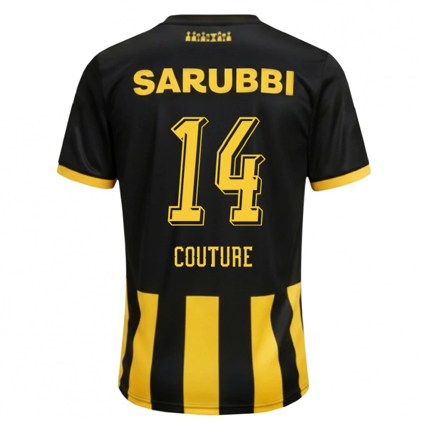 Danxen Heren Lorenzo Couture #14 Zwart Geel Thuisshirt Thuistenue 2026/27 T-Shirt België