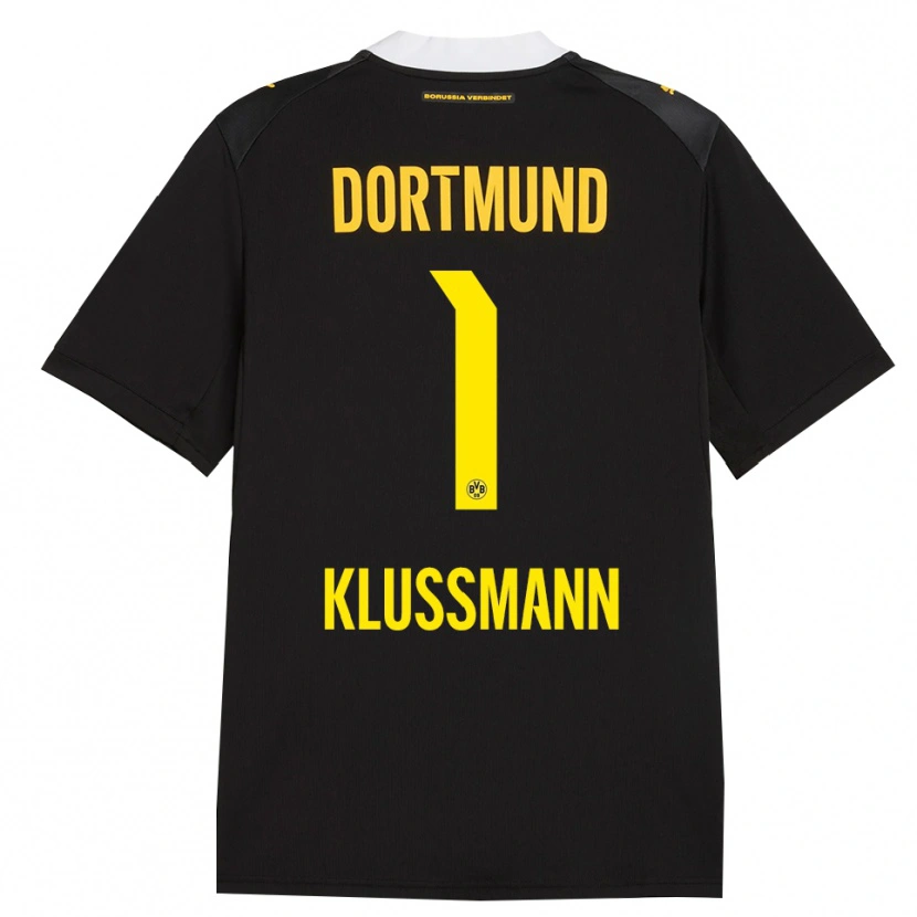 Danxen Heren Leon Klußmann #1 Zwart Rood Geel Uitshirt Uittenue 2026/27 T-Shirt België