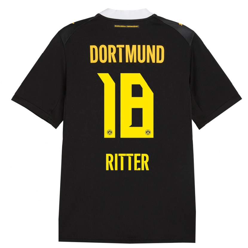 Danxen Heren Roméo Ritter #18 Zwart Rood Geel Uitshirt Uittenue 2026/27 T-Shirt België