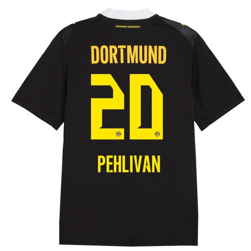 Danxen Heren Miran Pehlivan #20 Zwart Rood Geel Uitshirt Uittenue 2026/27 T-Shirt België